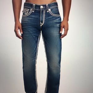 true religion double stitch jeans
